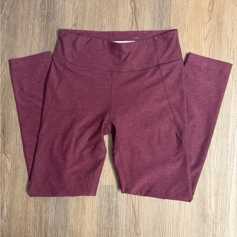 Outdoor Voices Maroon Leggings